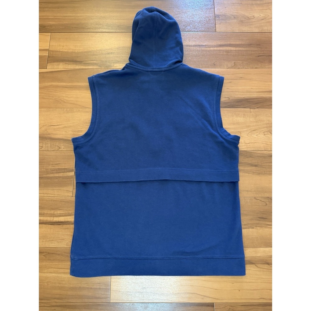 Nike Fighting Illini Dri-Fit Hoodie Sleeveless Vest Performance Men's Size Large - Picture 6 of 10